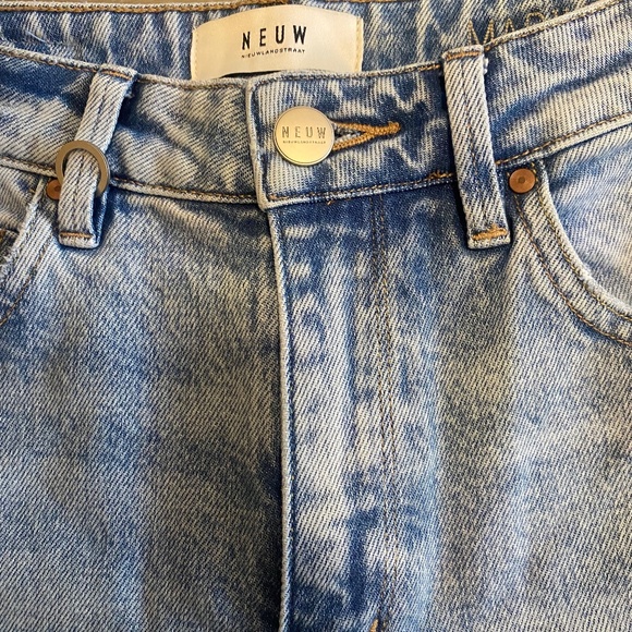 NEUW faded jeans, straight cut. Size 26 - Picture 2 of 8